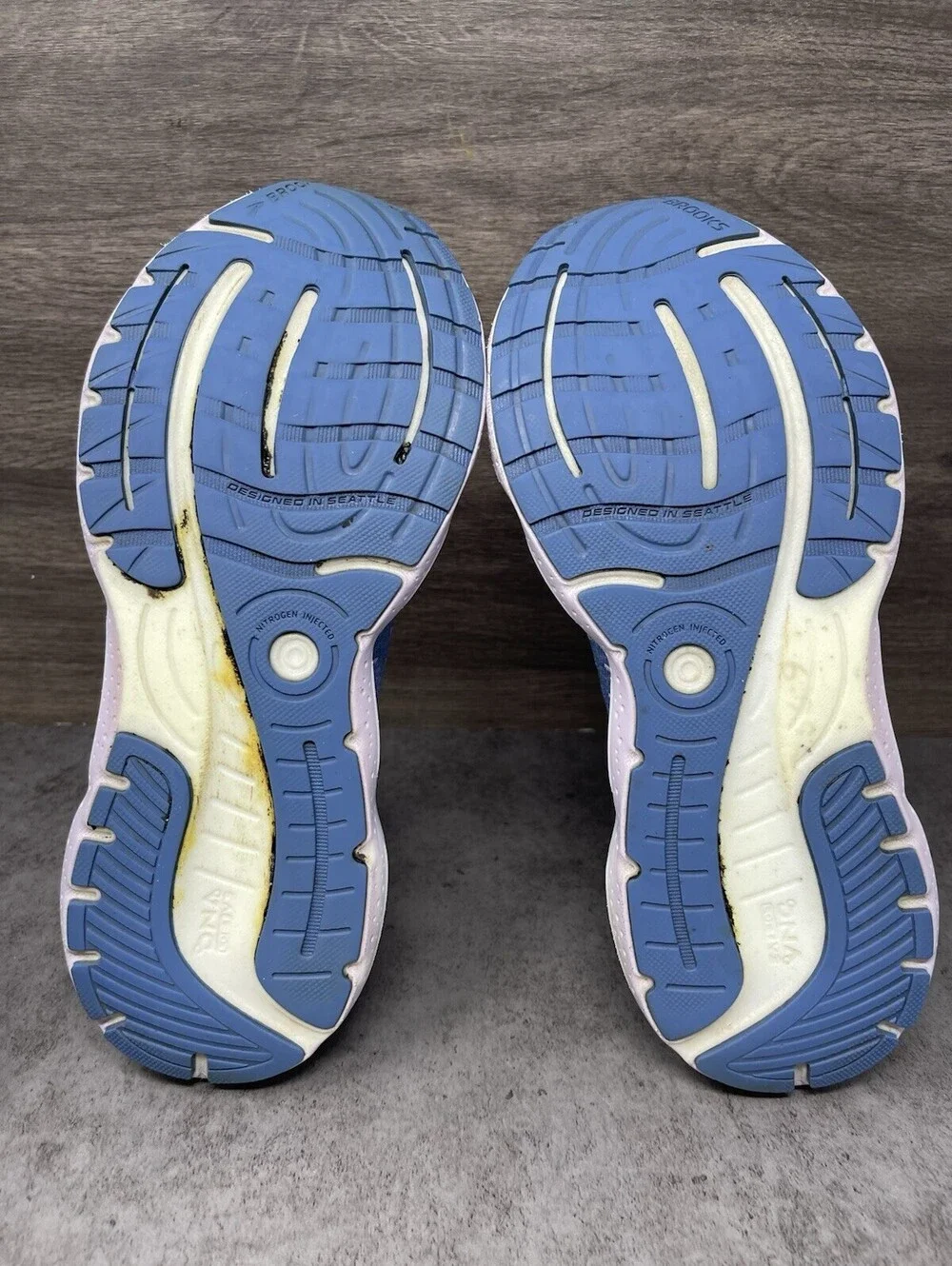Brooks Glycerin 20 Womens Size 9 Blue Purple DNA LOFT v3 Cushioned Running Shoes